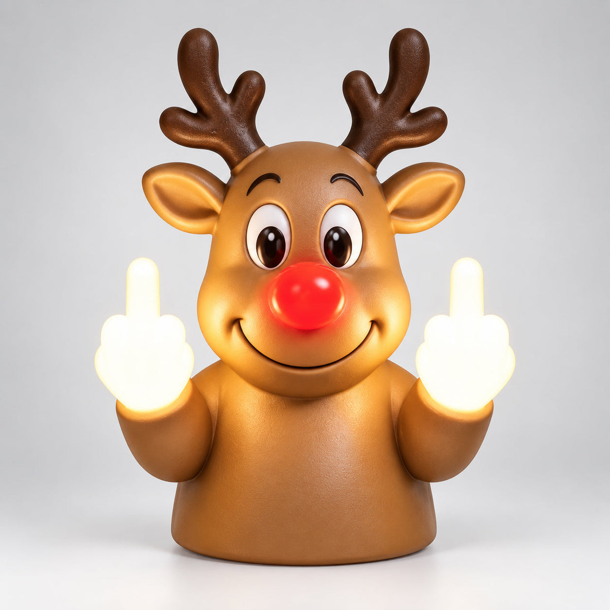 Funny Holiday LED Lamp – Cute Ghost, Santa, Grinch & Reindeer Christmas Decor