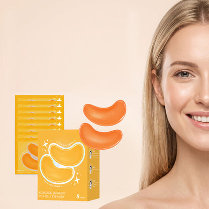 Turmeric Vitamin Jelly Eye Masks – Hydrating & Refreshing Under-Eye Patches