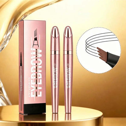 Micro-Fork Eyebrow Pen – Creates Fuller, Natural-Looking Brows in Seconds