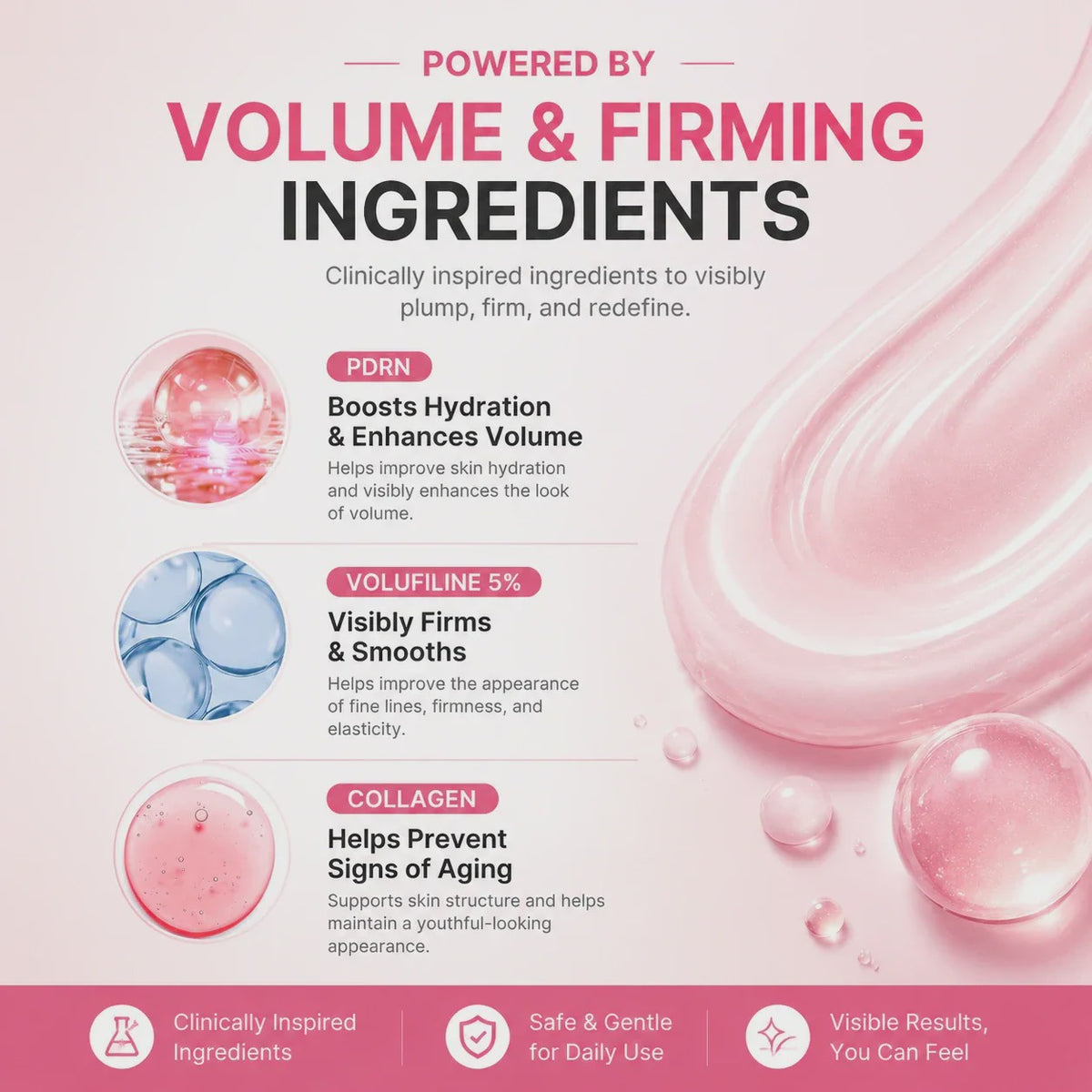 Harrigarri PDRN Collagen Gua Sha Neck Cream – For Firmer, Smoother-Looking Neck Skin
