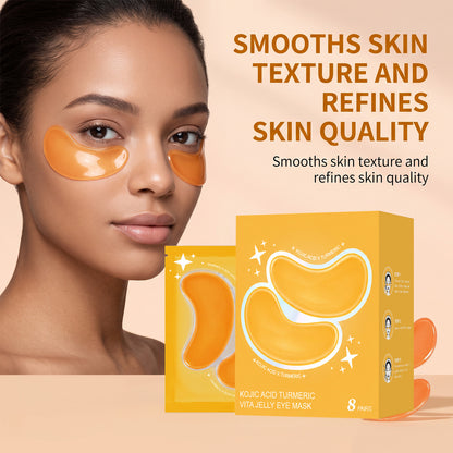 Turmeric Vitamin Jelly Eye Masks – Hydrating & Refreshing Under-Eye Patches