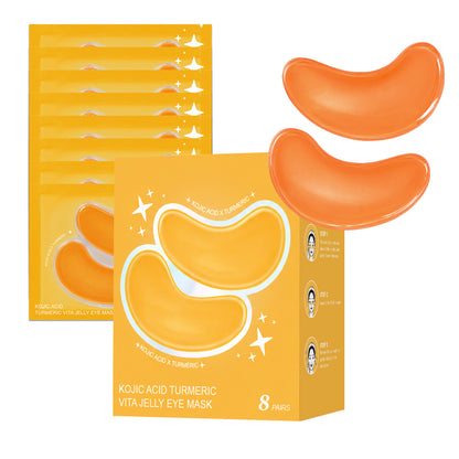 Turmeric Vitamin Jelly Eye Masks – Hydrating & Refreshing Under-Eye Patches