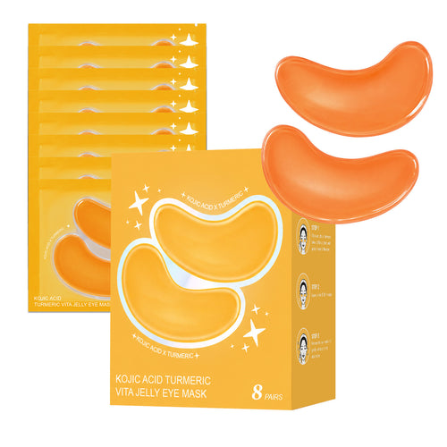 Turmeric Vitamin Jelly Eye Masks – Hydrating & Refreshing Under-Eye Patches