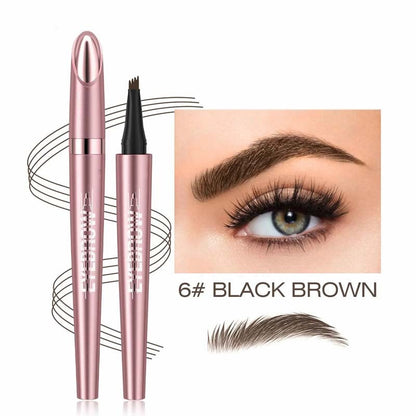 Micro-Fork Eyebrow Pen – Creates Fuller, Natural-Looking Brows in Seconds
