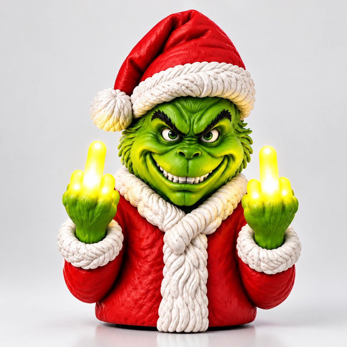 Funny Holiday LED Lamp – Cute Ghost, Santa, Grinch & Reindeer Christmas Decor