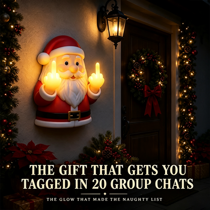 Funny Holiday LED Lamp – Cute Ghost, Santa, Grinch & Reindeer Christmas Decor