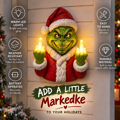 Funny Holiday LED Lamp – Cute Ghost, Santa, Grinch & Reindeer Christmas Decor