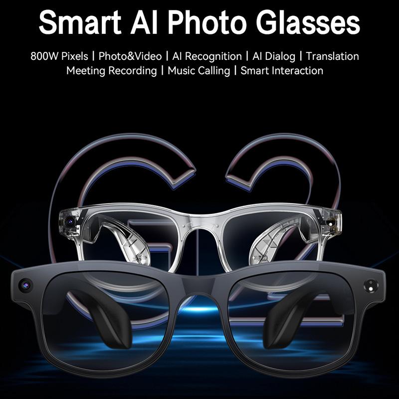 Harrigarri AIMB-G2 AI Smart Glasses – 8MP Camera & AI Translation