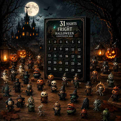31 Nights of Fright Halloween Countdown Box