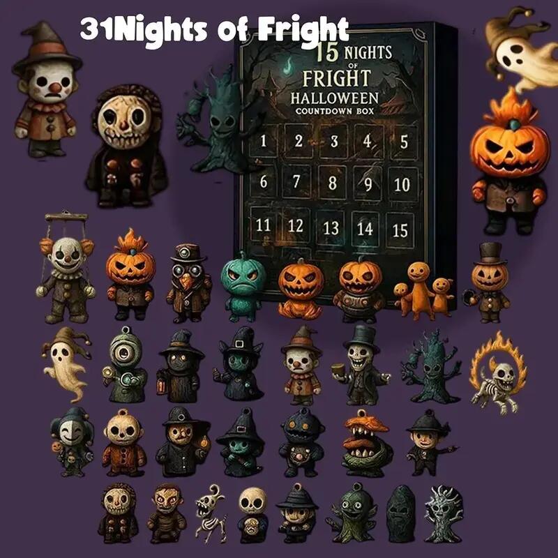 31 Nights of Fright Halloween Countdown Box