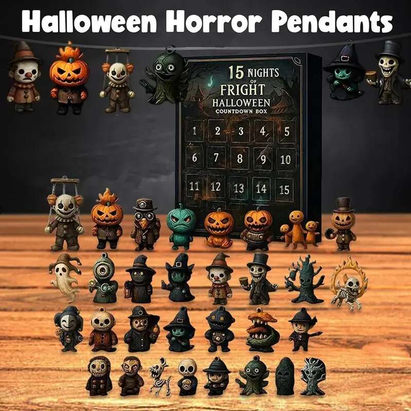 31 Nights of Fright Halloween Countdown Box