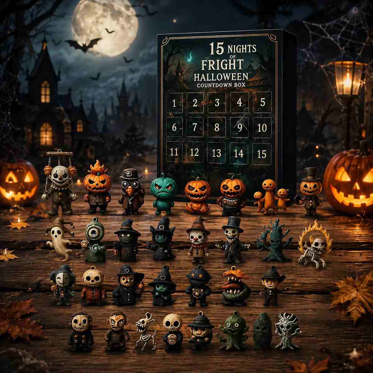 31 Nights of Fright Halloween Countdown Box