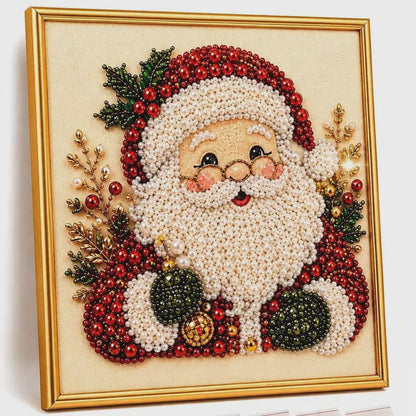 Christmas Pearl Diamond Painting Kit – Relaxing DIY Craft & Festive Home Decor