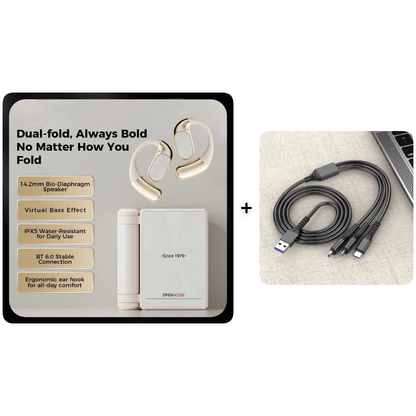 Wireless Noise-Canceling Bluetooth 6.0 Earbuds – 145H Battery, IPX5 Waterproof, Sports