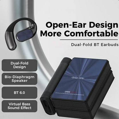 Wireless Noise-Canceling Bluetooth 6.0 Earbuds – 145H Battery, IPX5 Waterproof, Sports