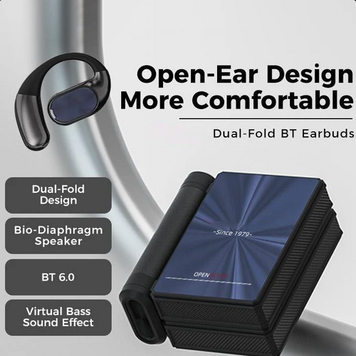 Wireless Noise-Canceling Bluetooth 6.0 Earbuds – 145H Battery, IPX5 Waterproof, Sports