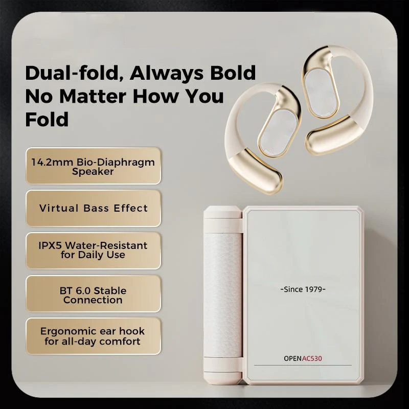 Wireless Noise-Canceling Bluetooth 6.0 Earbuds – 145H Battery, IPX5 Waterproof, Sports